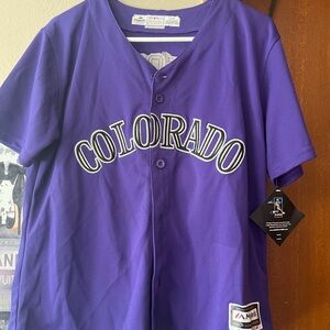 Purple Colorado Rockies Women's Jersey